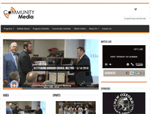 Tablet Screenshot of communitymedia.net